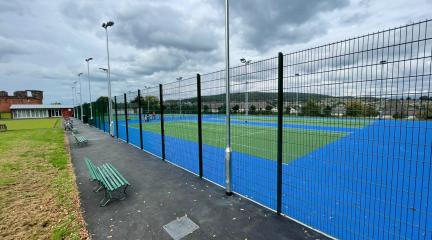 Castle Park Tennis Courts in Penrith