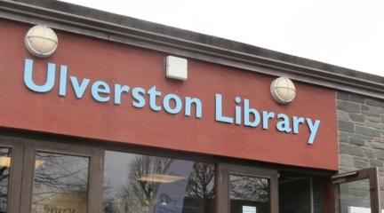 The outside of Ulverston Library