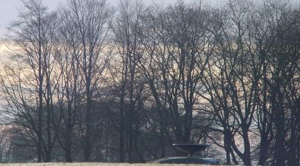 Winter landscape in Westmorland and Furness area