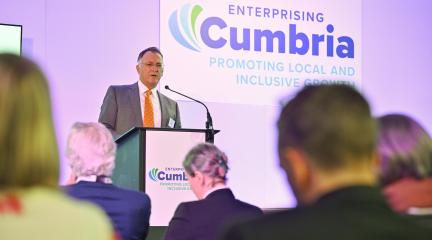 Enterprising Cumbria’s event, held on Tuesday 3 December at the Keswick Pencil Factory