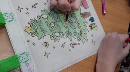 crafts at Christmas