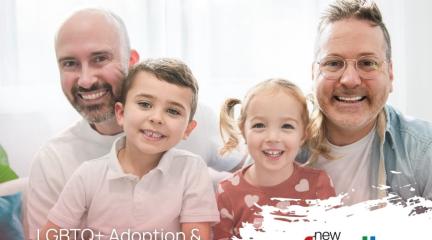 Same sex couple with kids