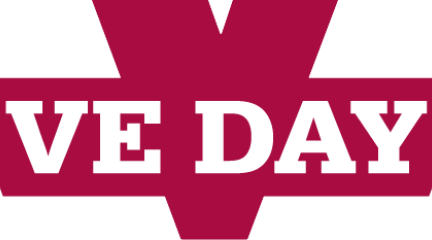 Text reads: VE Day.