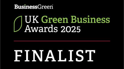 finalist logo for green energy awards