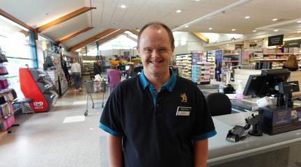 Andrew works at Booths in Kirkby Lonsdale