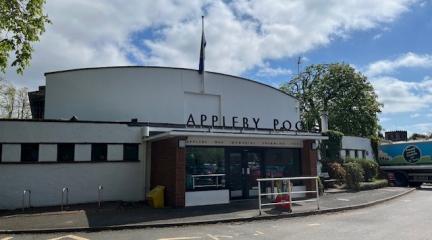 External image of Appleby Leisure Centre front entrance