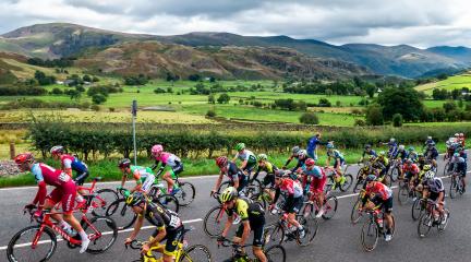 Image of riders in a previous year's Tour de France