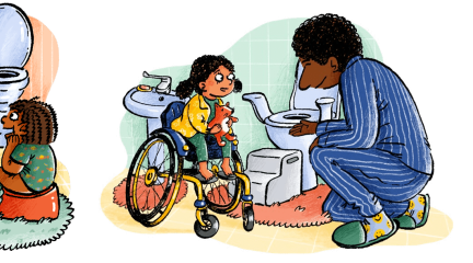 Potty training children