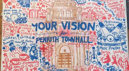 Artist impression of your vision for Penrith Town Hall