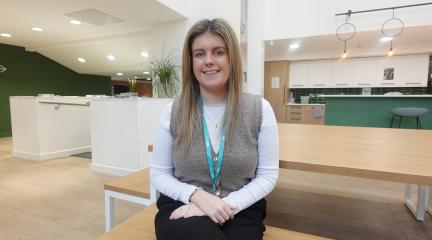Amy Langcake, Apprentice Business Administrator