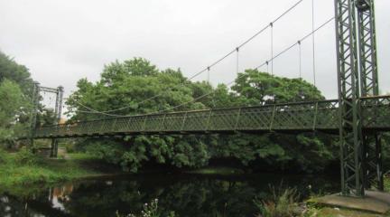 Dockray footbridge in Kendal.