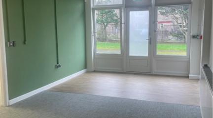 A newly refurbished room at Ormsgill Family Centre