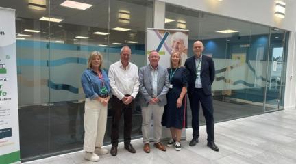 Photo taken today (11 June 2026) at David’s final Board meeting in Cumbria House, Carlisle