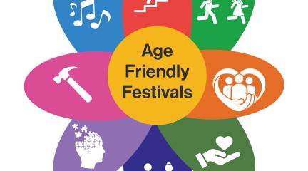 age friendly festival logo