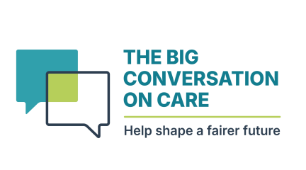 The big conversation on care logo