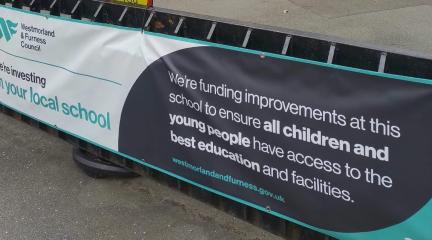 school investment banner