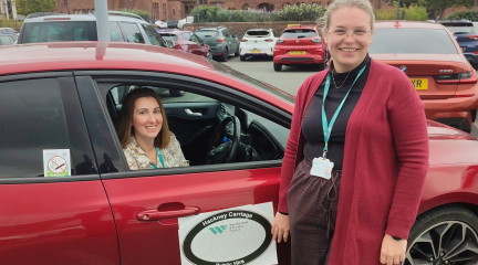 Laura Fugler, Public Health Project Officer and Jess Sarjeant, Licencing Team Leader