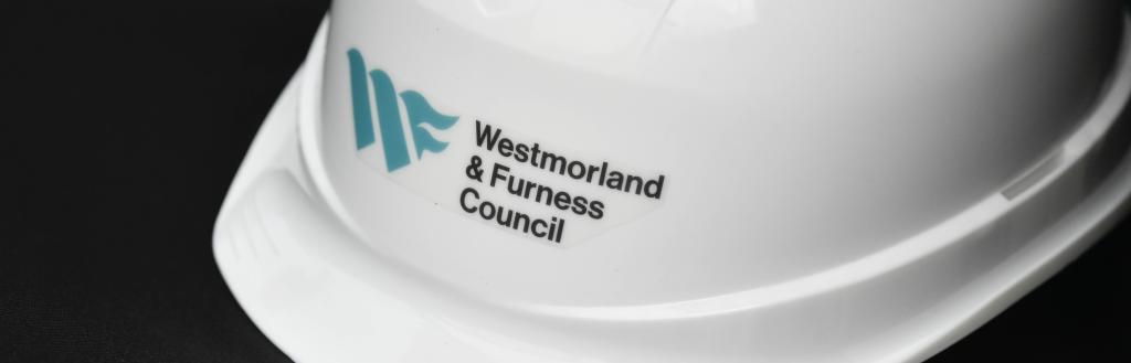 A Westmorland and Furness Council Hard Hat