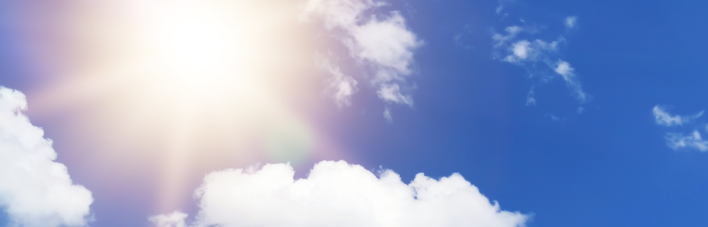 Sunny sky