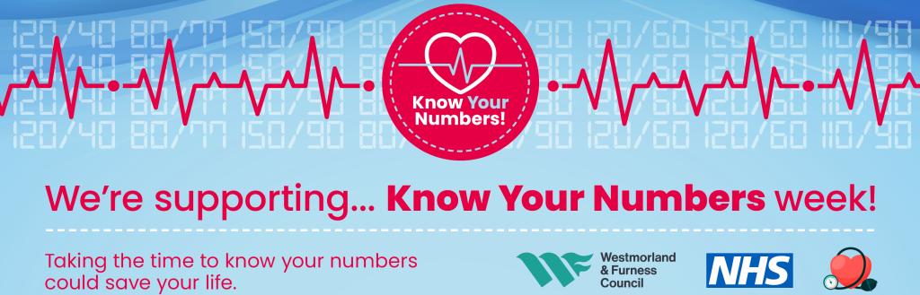 “Know your Numbers” week banner