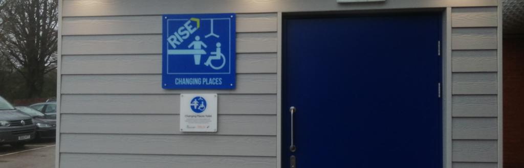 Changing Places toilet at Barrow Park Leisure Centre.