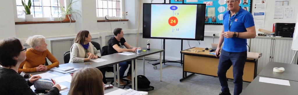 A Multiply maths class in Kendal library