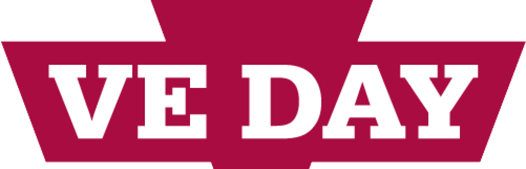 Text reads: VE Day.
