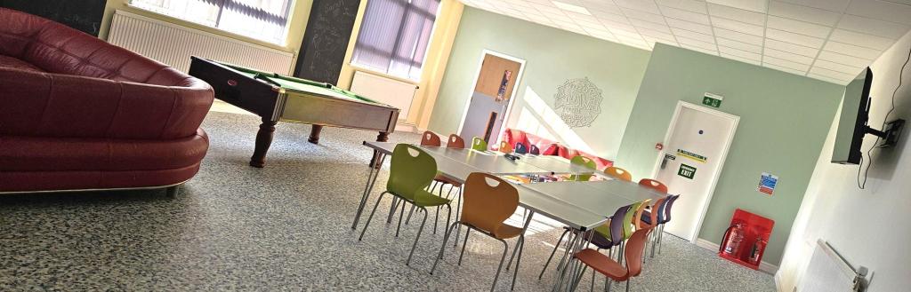 new lounge and games room at Lakeland House