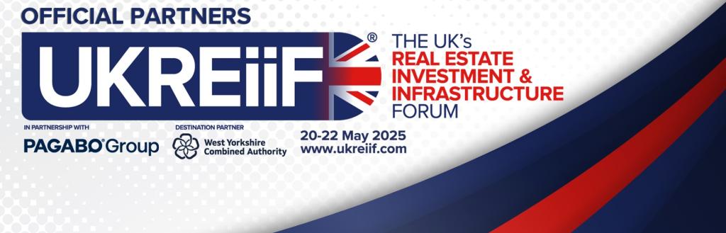The UKREiiF logo.