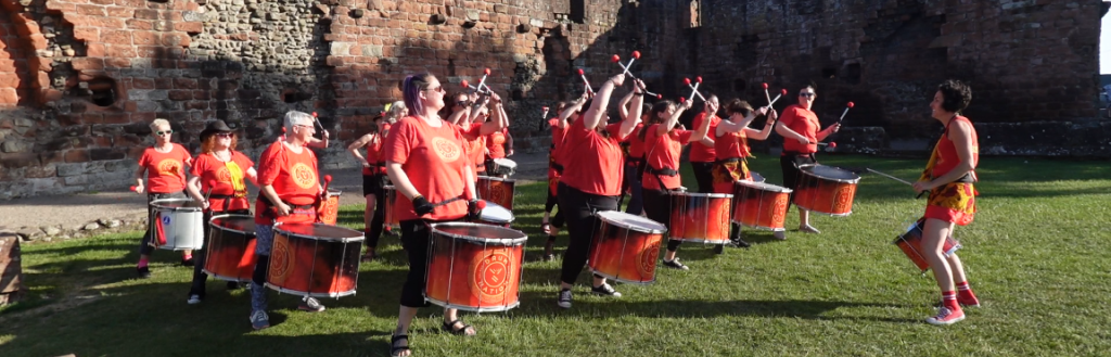 Photo of Drum Nation performing at Penrith Castle
