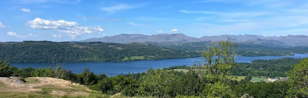 View from Orrest Head of Windermere