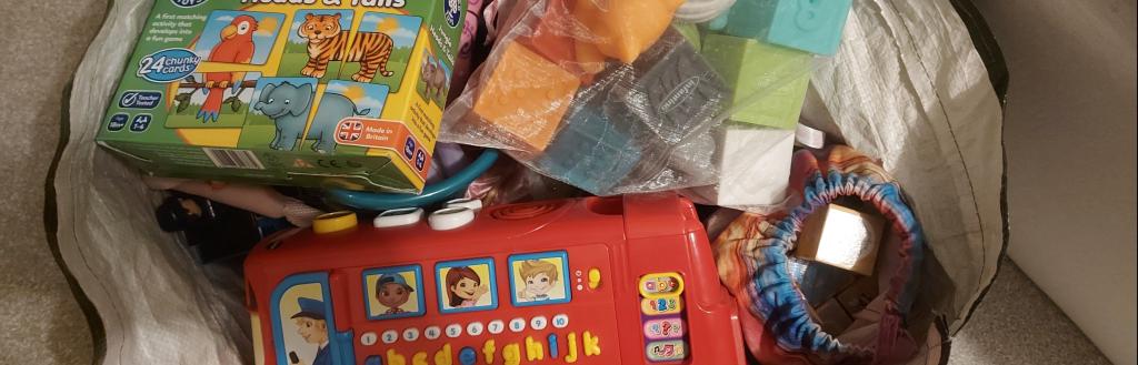 Selection of toys for younger children