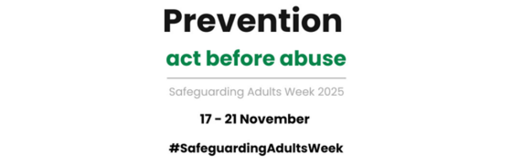 Safeguarding adults week logo