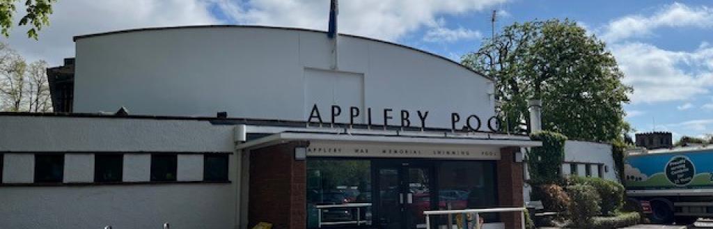 External image of Appleby Leisure Centre front entrance