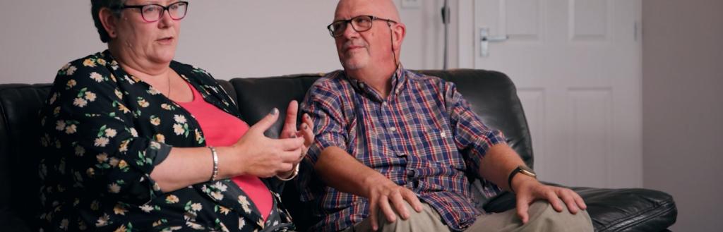 Adopters Kev and Deb