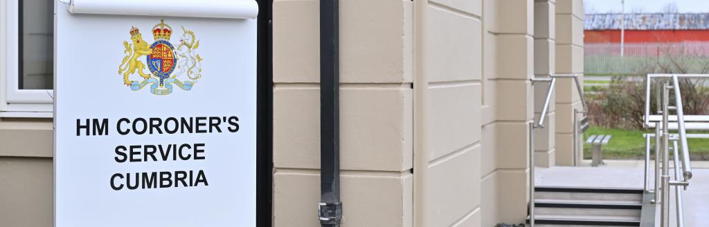 Coroner's area entrance