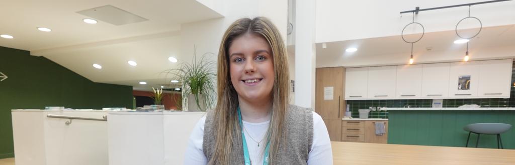 Amy Langcake, Apprentice Business Administrator