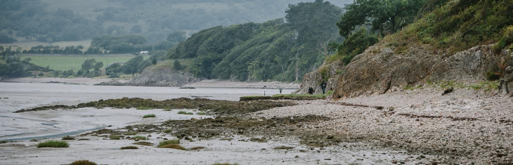 The shore at Silverdale, looking towards Arnside