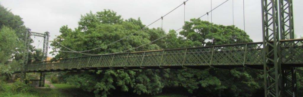 Dockray footbridge in Kendal.
