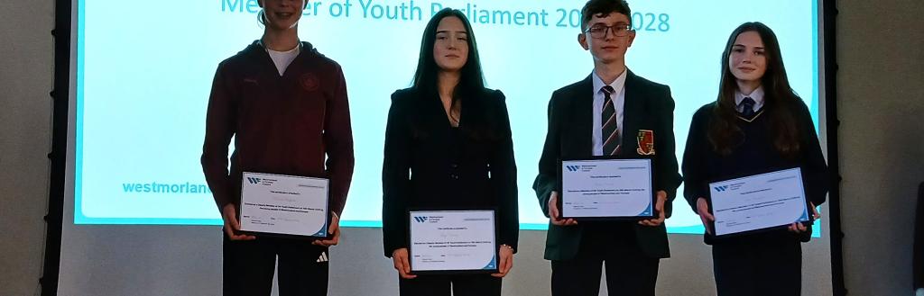 Member youth parliament young people