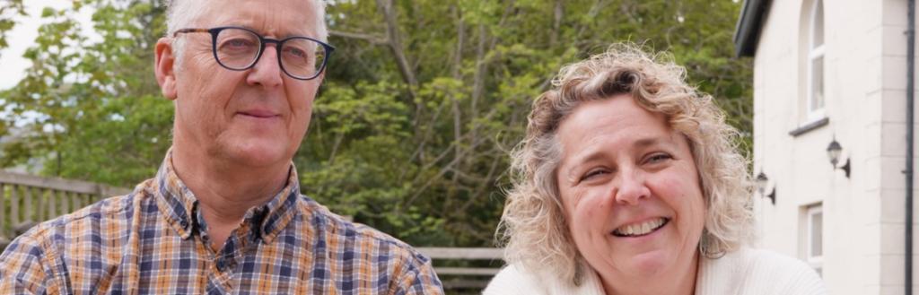 Foster carers Rachel and Jonathon