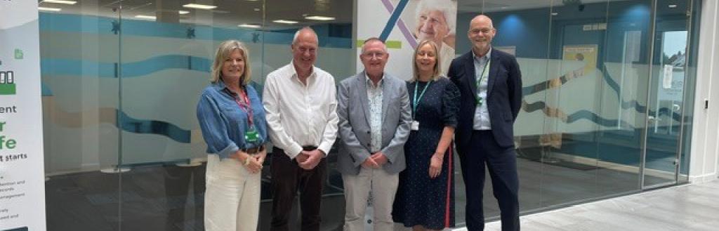 Photo taken today (11 June 2026) at David’s final Board meeting in Cumbria House, Carlisle