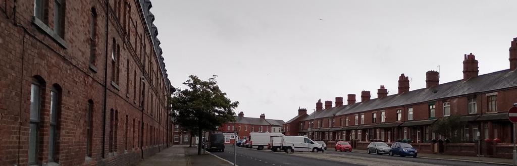 Ramsden Dock Road in Barrow.
