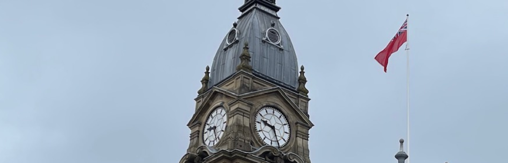 Red Ensign flying at Kendal Town Hall for Merchant Navy Day - 3 September 2026