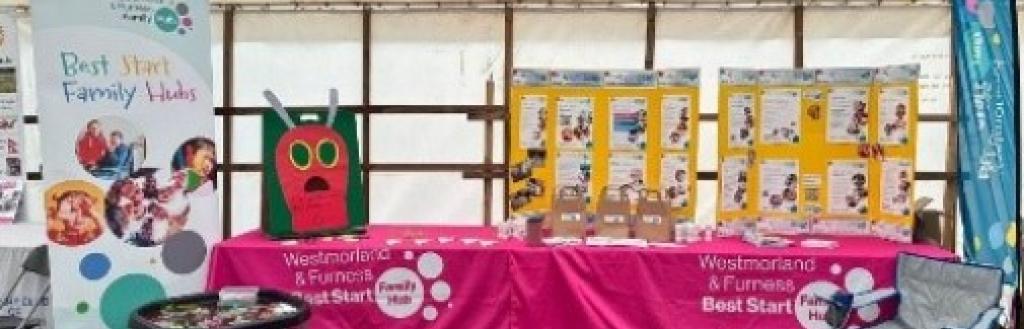 Westmorland show stand