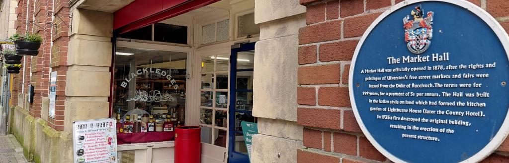External view of Ulverston Market Hall